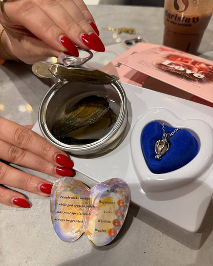 💎قلادة اللؤلؤة الطبيعية